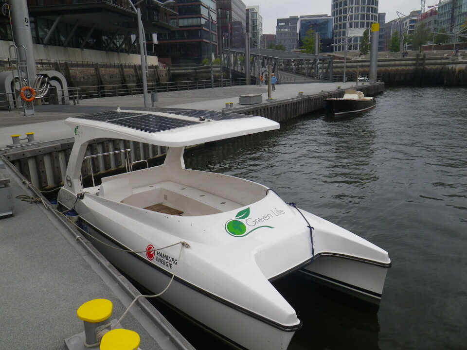 Grønt båtliv i Hamburg Grønt båtliv i Hamburg