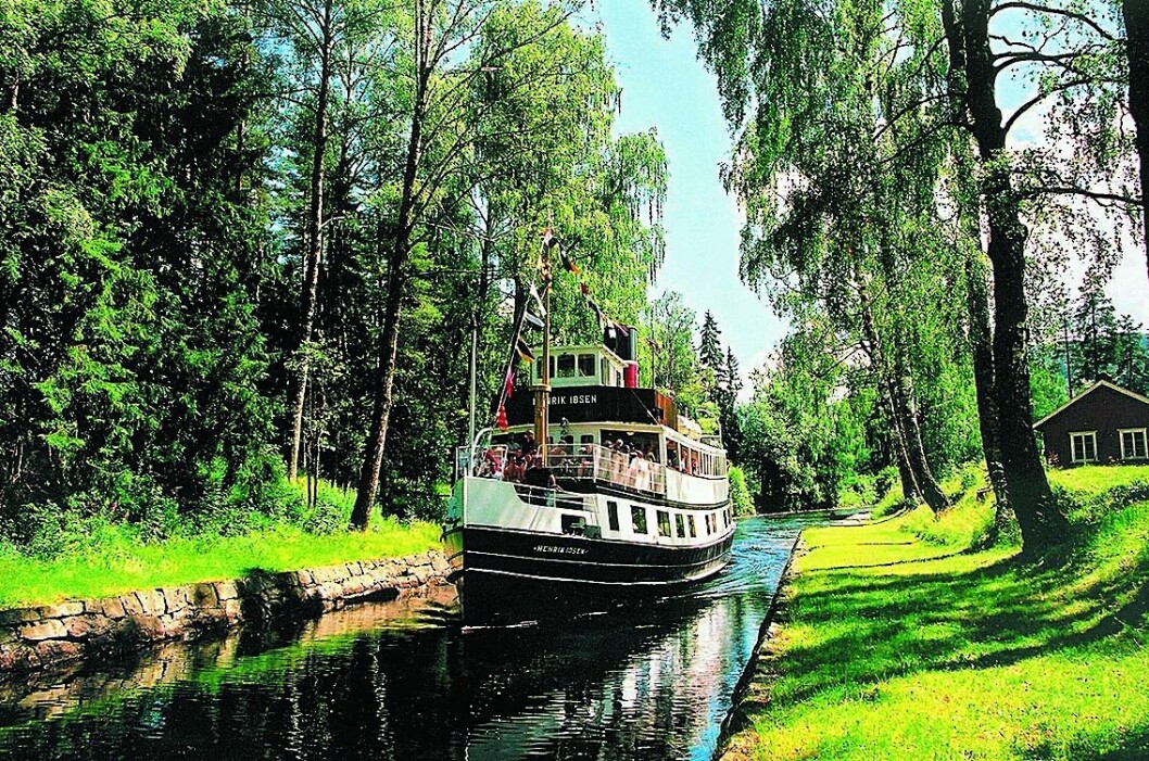 Telemarkskanalen på mobilen Telemarkskanalen på mobilen