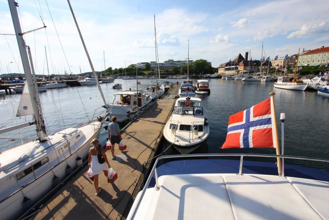 Strømstad 29. juni. En drømmekveld uten for mye båter. Strømstad 29. juni. En drømmekveld uten for mye båter.