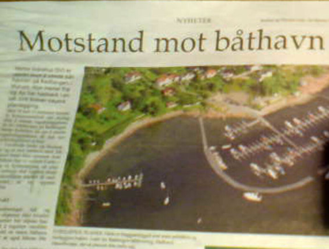 Motstand mot Hurum-båthavn Motstand mot Hurum-båthavn
