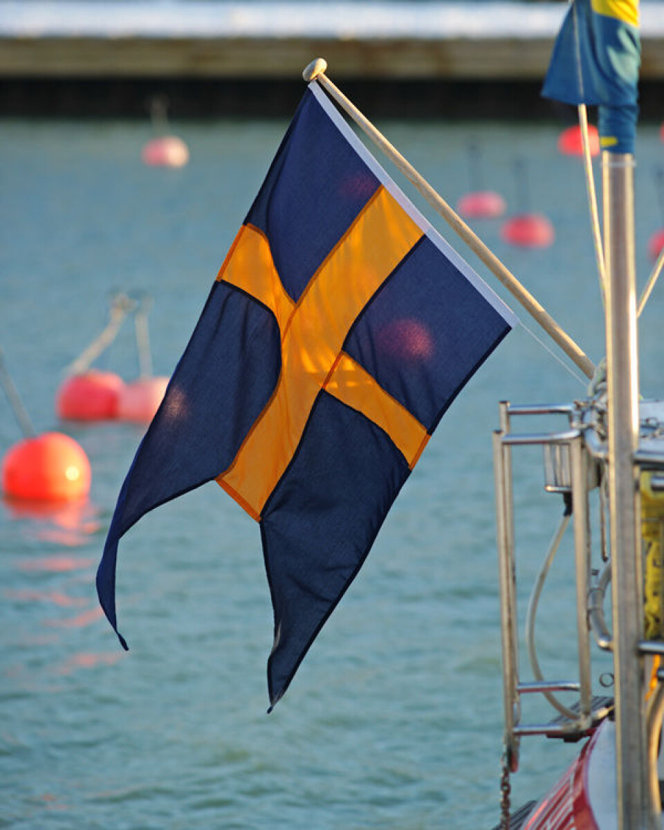 Svenskene vil ha splittflagg