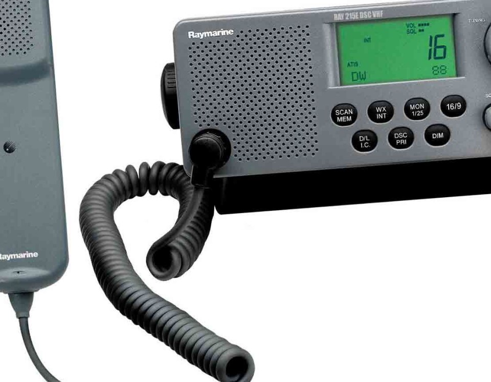 Illustrasjonsfoto VHF.