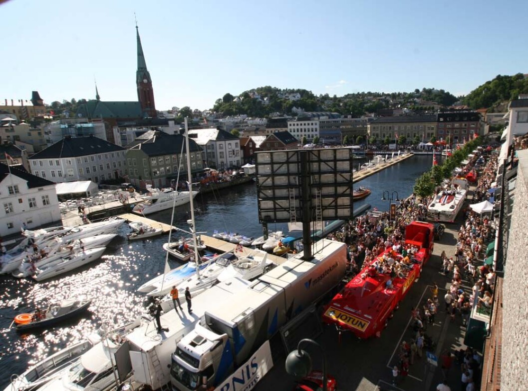 Offshorefesten i Arendal i gang Offshorefesten i Arendal i gang
