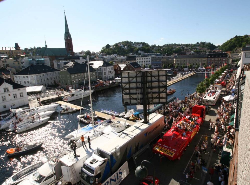 Offshorefesten i Arendal i gang
