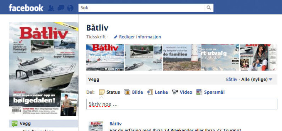 5000 liker Båtliv på Facebook
