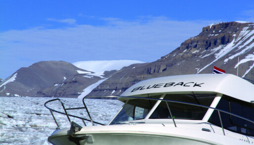 Svalbard- timer i Blueback