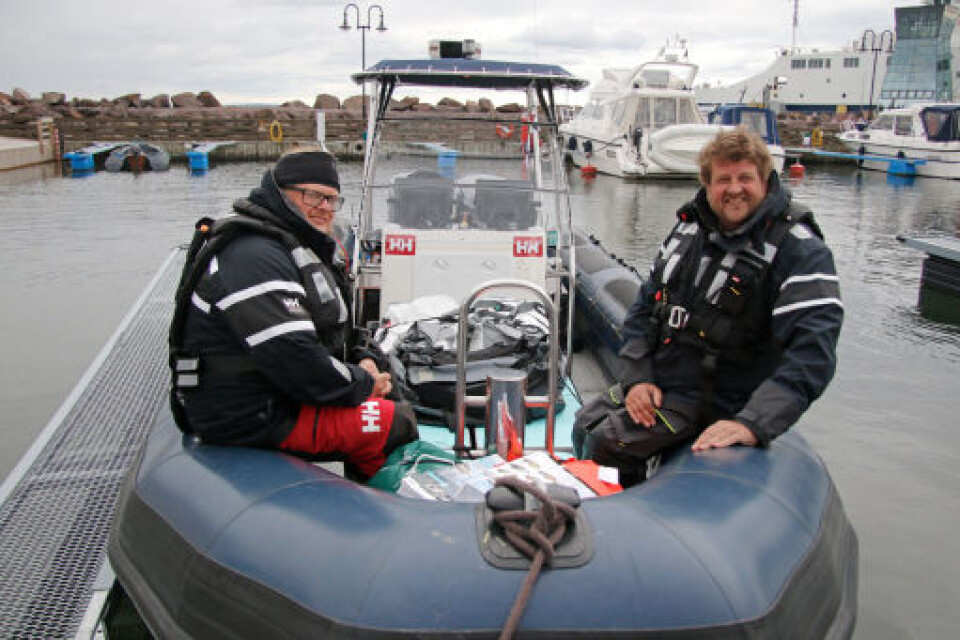Tracking og oppdateringerRIB-tur fra Horten til Chicago