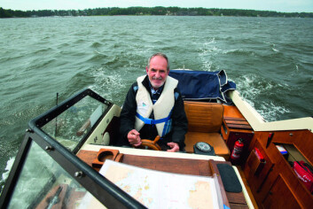 PÅ SNEKKETUR: Båtliv ble med Jon Michelet på tur med snekka. PÅ SNEKKETUR: Båtliv ble med Jon Michelet på tur med snekka.