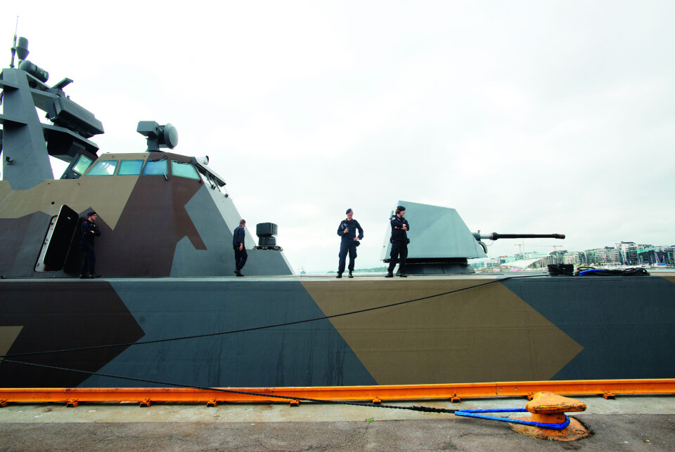 På hemmelig oppdrag med verdens raskeste marinefartøy