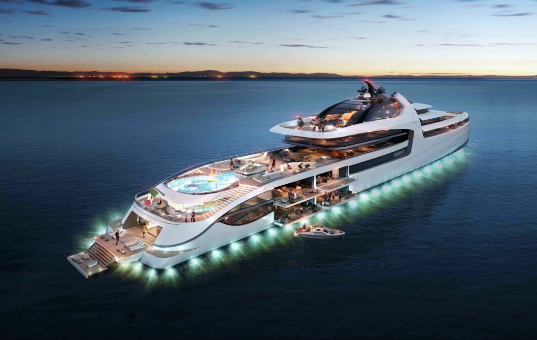 verdens dyreste yacht gull