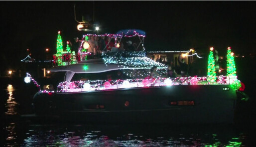 Her cruiser båtene for julen