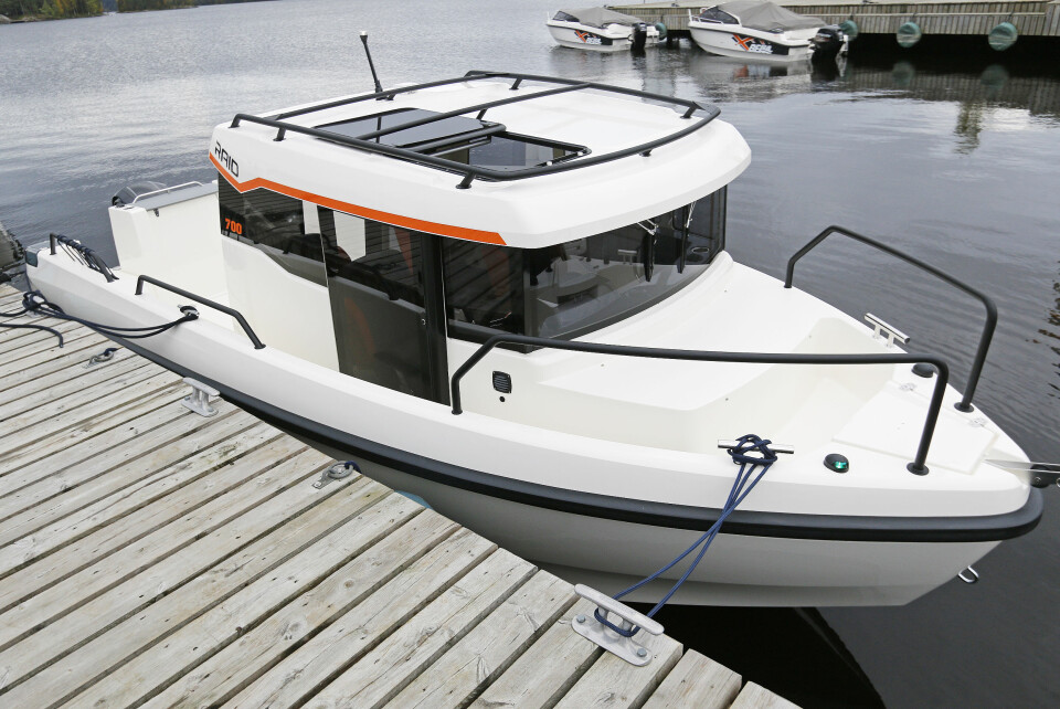 TAR LITE PLASS: En båt på under sju meter krever ikke mye av seg.