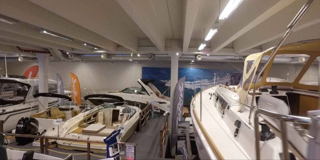 STORBÅTMESSE: På 7500 kvadratmeter stilles det ut båter fra 25 til 46 fot. STORBÅTMESSE: På 7500 kvadratmeter stilles det ut båter fra 25 til 46 fot.