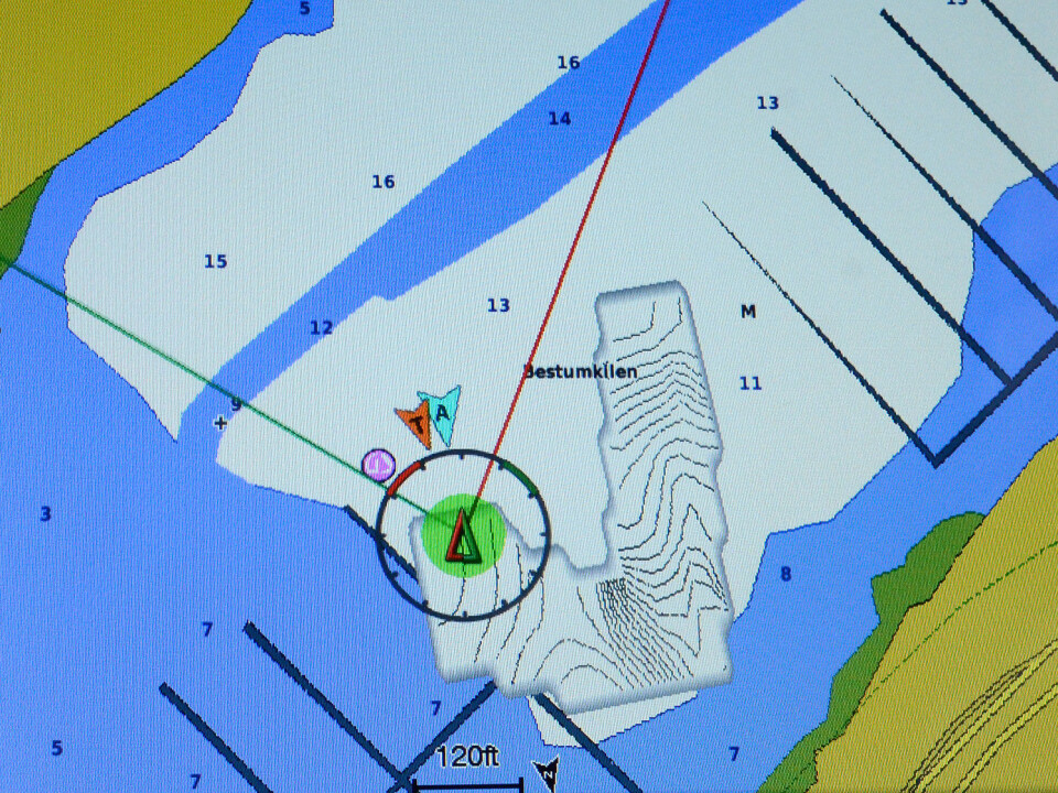 GARMIN: QuickDraw lar deg tegne opp dybdedata på kartet etter modell fra Sonar Charts Live. Systemet fungerer på nyere utstyr og krever kun programvare oppdatering, og at du har et ekkolodd.