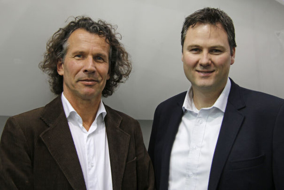 SAMARBEIDER: Siep Keizer og Lars-Erik Solvang. SAMARBEIDER: Siep Keizer og Lars-Erik Solvang.