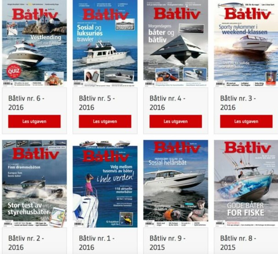 Båtlivs magasinarkiv fra 2006