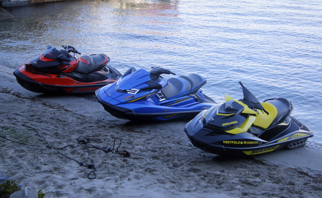 TESTET I BÅTLIV: Yamaha og Sea Doo vannscootere. TESTET I BÅTLIV: Yamaha og Sea Doo vannscootere.