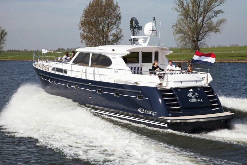 ELLING E6: Den nederlandske båten er 65 fot og har en CE-sertifisering utenom det vanlige.
