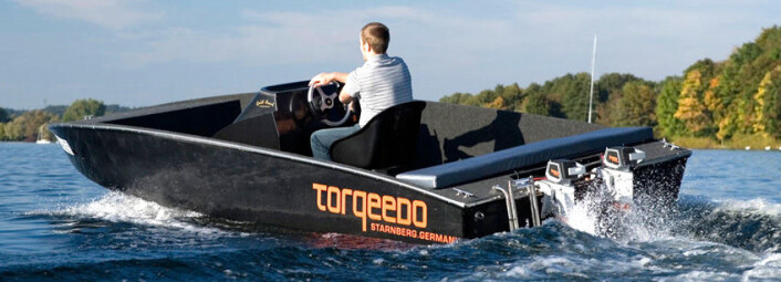 EL: Torqeedo har både påhengsmotorer, og motorer for innenbords installasjon. EL: Torqeedo har både påhengsmotorer, og motorer for innenbords installasjon.