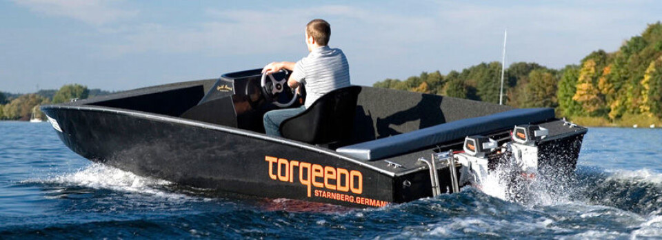 EL: Torqeedo har både påhengsmotorer, og motorer for innenbords installasjon.