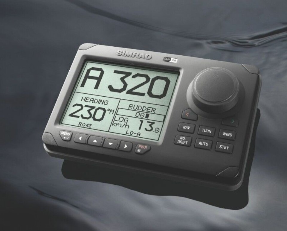 Simrad med beste autopilot