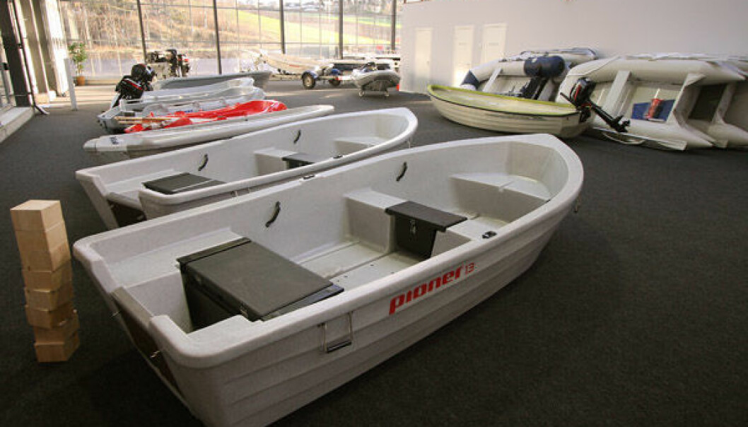 GJENVINNING: Cipax bygger båter i Innlandet og satser nå på gjenvinning.