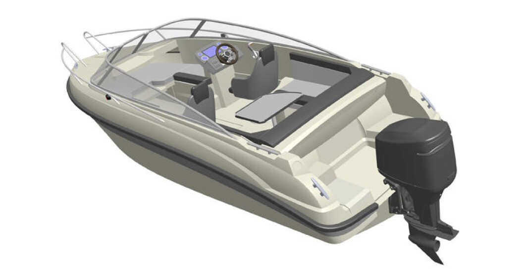 Enorm uteplass på ny daycruiser Enorm uteplass på ny daycruiser