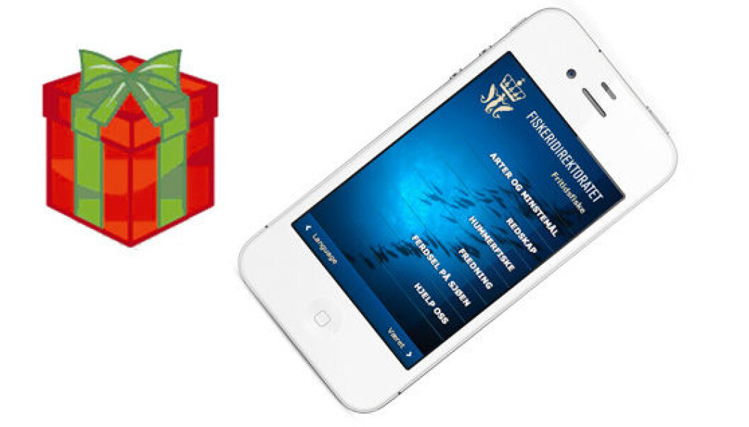 Dagens julegavetips: App for lovlydige fiskeentusiaster Dagens julegavetips: App for lovlydige fiskeentusiaster