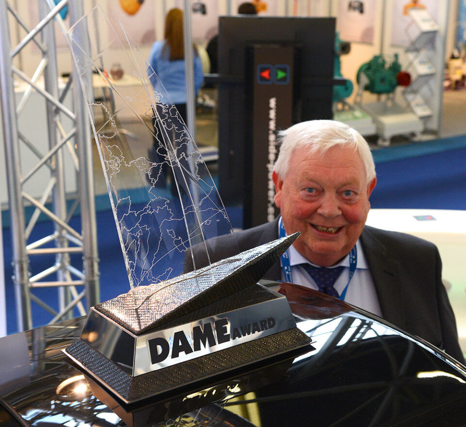 Sleipner vant DAME Award