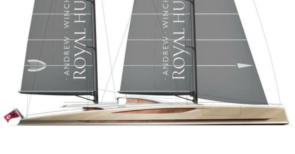 Seil- og motoryacht i samme skrog