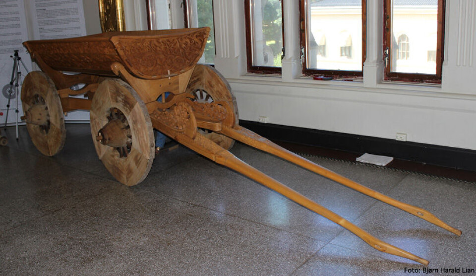 Osebergvogna kan ha vært landgangsfartøy