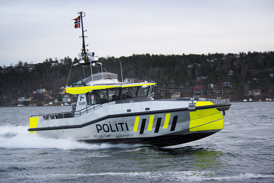Havnepolitiets nye flaggskip Havnepolitiets nye flaggskip