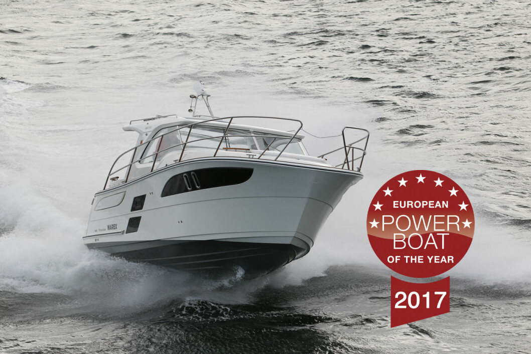European Powerboat of the Year: Marex 310 er en av to norske vinnere.
