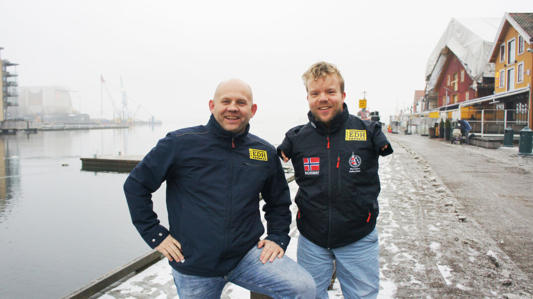 TEAM: Frode Sundsdal (t.v.) og Bjørnar Eriksen skal lære av hverandre. TEAM: Frode Sundsdal (t.v.) og Bjørnar Eriksen skal lære av hverandre.
