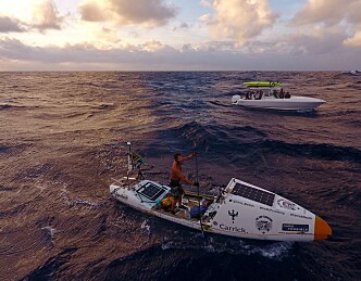 Krysset Atlanterhavet på 93 døgn på SUP