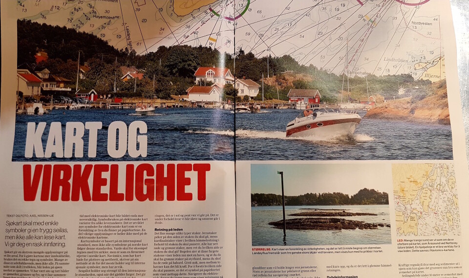 Lager båtblad med VG