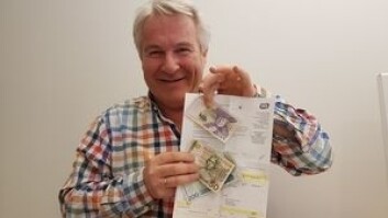 Hans Petter Jensen i Norsk Maritimt Forlag. Hans Petter Jensen i Norsk Maritimt Forlag.