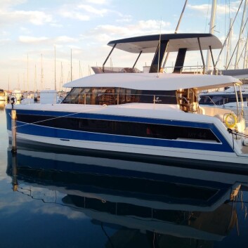 NY: Fountaine Pajot lanserer i disse dager en ny 44-foter basert på suksessen fra deres 37-foter. NY: Fountaine Pajot lanserer i disse dager en ny 44-foter basert på suksessen fra deres 37-foter.