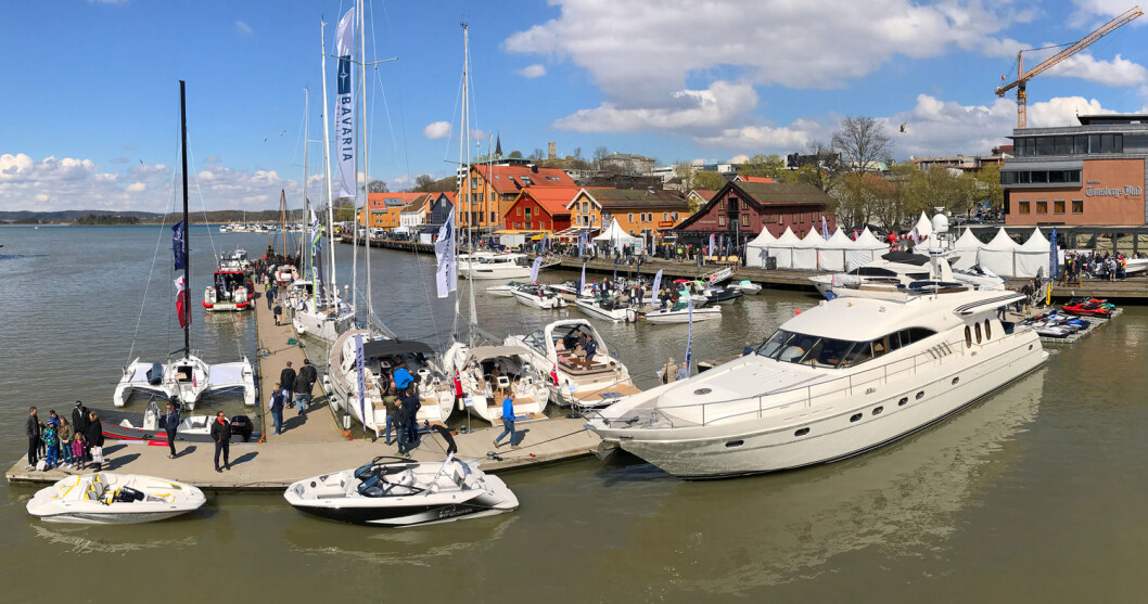 TØNSBERG BOATSHOW: Det ble tre dager med sol og mange besøkende. TØNSBERG BOATSHOW: Det ble tre dager med sol og mange besøkende.