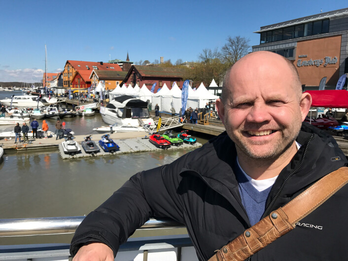 FRODE SUNDSDAL: Storfornøyd med Tønsberg Boatshow 2017. FRODE SUNDSDAL: Storfornøyd med Tønsberg Boatshow 2017.