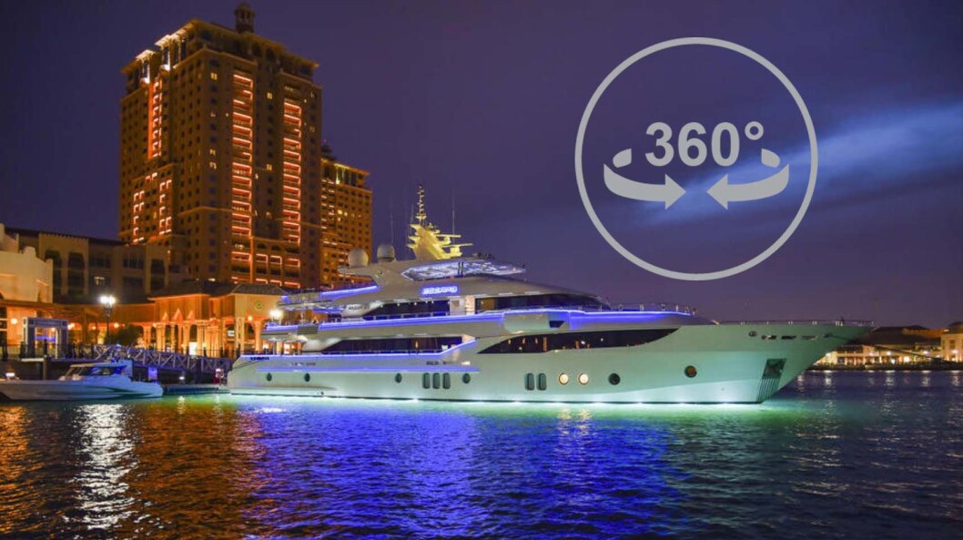 SE DEG RUNDT: Med vår nye 360-visning kan du se bevege deg rundt i Majesty 155 som er månedens båt i Båtliv nummer 3 2017. SE DEG RUNDT: Med vår nye 360-visning kan du se bevege deg rundt i Majesty 155 som er månedens båt i Båtliv nummer 3 2017.