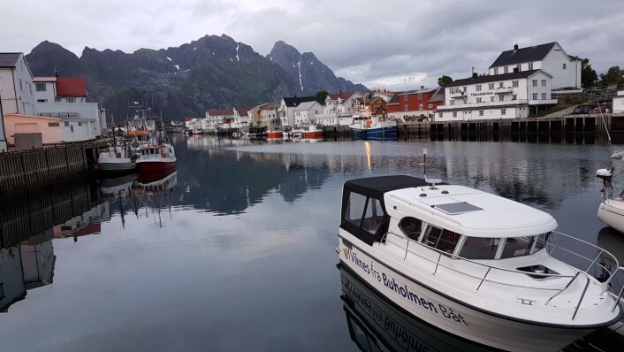 Henningsvær i Lofoten Henningsvær i Lofoten