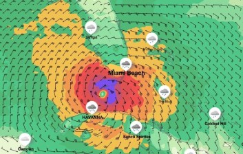 ORKAN: Uværet ankommer Key West i natt ORKAN: Uværet ankommer Key West i natt