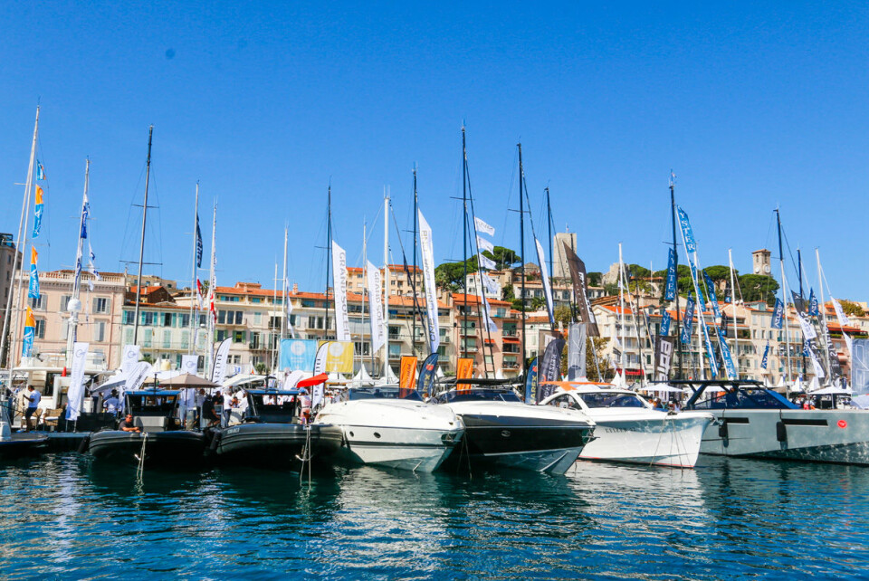 EUROPAS STØRSTE FLYTENDE BÅTMESSE: Cannes Yachting Festival.