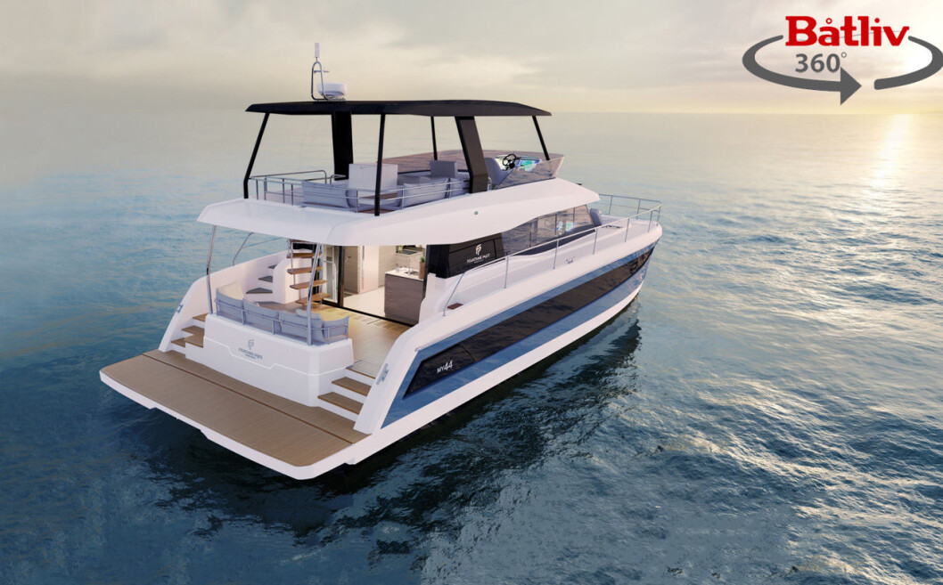 360-VISNING: Fountaine Pajot MY44. 360-VISNING: Fountaine Pajot MY44.
