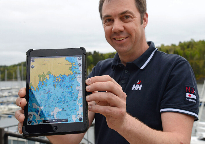 OVERRASKET: Hans Christian Grande ble overrasket over oppkjøpet av Navionics, men har tro på at Garmin kan løfte kartprodusenten. OVERRASKET: Hans Christian Grande ble overrasket over oppkjøpet av Navionics, men har tro på at Garmin kan løfte kartprodusenten.