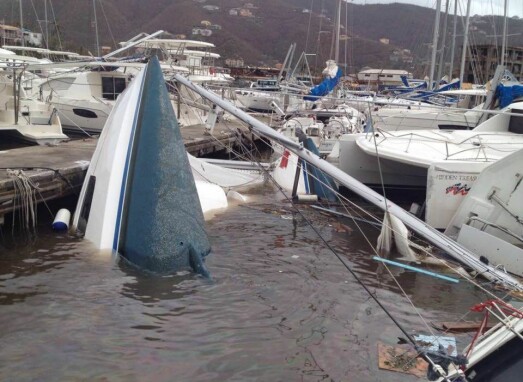 Orkan ødela 63.000 båter