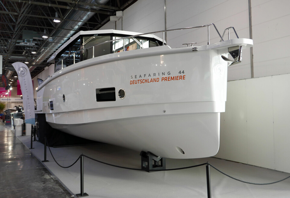 EFFEKTIVT: Skroglinjene låner trekk fra både seilbåter, nederlandske turbåter og ikke minst fra Seafarings slovenske kolleger hos Greenline.