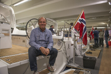 VOKSER: Harald Korn hos Giramar selger større båter og venter vekst. VOKSER: Harald Korn hos Giramar selger større båter og venter vekst.