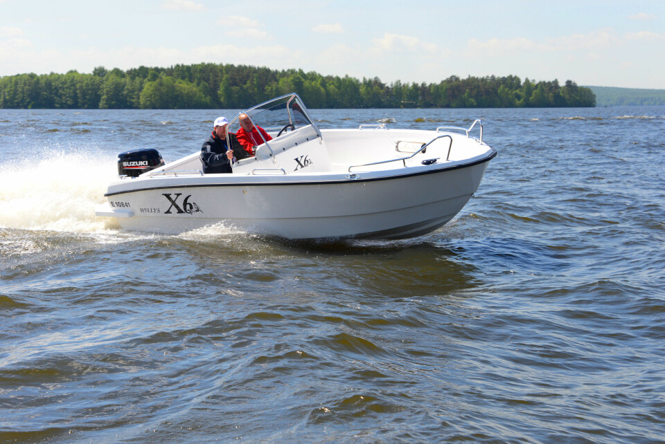 ELEGANT: Willys X6 er en effektiv, rasjonell familiebåt der de sportslige linjene ikke går ut over brukervennligheten.